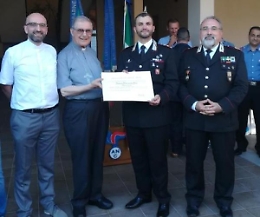 La nomina a cavaliere al saluto del capitano Pino