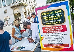 Educazione alla cittadinanza: anche ad Asti le firme per farla diventare materia scolastica