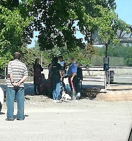 Villafranca: si spoglia al parco e chiede rapporti sessuali brandendo un bastone