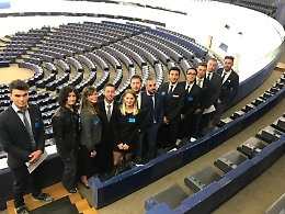 Visita al Parlamento Europeo per un gruppo di giovani astigiani