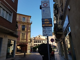 ZTL di Asti: in piazza Statuto si accende l'insegna informativa