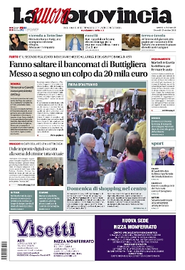 La Prima Pagina del giornale