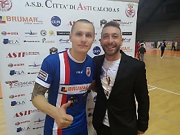 Fortino show, Citt&agrave; di Asti secondo in A2 di futsal
