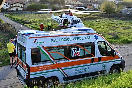 Asti: troppo poche le ambulanze per i soccorsi d'urgenza