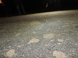 Buttigliera d'Asti: chiodi sulla strada per fermare le auto in transito