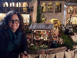 Le miniature di Anna Rosa Nicola nel presepe esposto a Vezzolano