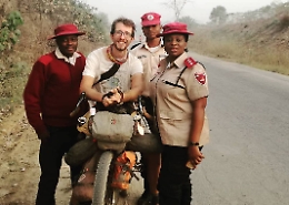 Dall&rsquo;Astigiano alla scoperta dell&rsquo;Africa: l&rsquo;incredibile viaggio in bici di Filippo