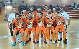 Derby di serie C1 di futsal: score in bianco