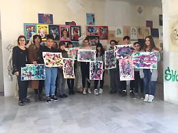 Ospedale: in Ortopedia i colori e il talento dei ragazzi del Liceo Artistico