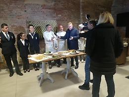 Le telecamere di RaiUno alla scuola alberghiera di Agliano Terme