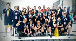 Il sogno mondiale di Samantha Scioscio, Steven Bragato e coach Marco Petrozzi