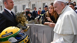 "Ayrton Senna 25", Bianca Senna ricevuta dal Papa