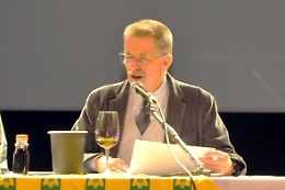 Il professor Vincenzo Gerbi premiato al Vinitaly di Verona