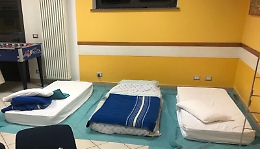 Alla CRI di Asti operatori "accampati" a causa del cantiere