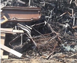 Impresario di Rocchetta Tanaro denunciato: ammucchiava i rifiuti e poi li bruciava per sbarazzarsene