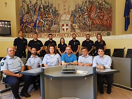 Asti, dieci nuovi agenti in servizio sulle strade della citt&agrave;