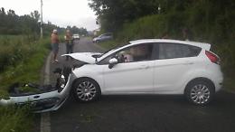 Incidente a Castiglione: parto d'urgenza per la donna incinta al volante