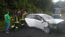 Asti: gravissimo incidente a Castiglione, feriti una donna incinta e il figlio di 3 anni