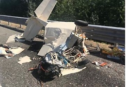 E' di Mombaruzzo il pilota che si &egrave; schiantato con l'ultraleggero sull'autostrada