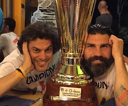 Caccialupi e Milosevic, il neroarancio come seconda pelle