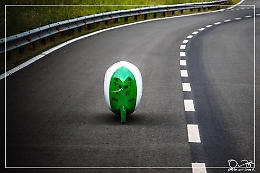 Andrea Gallo, sandamianese, sfreccia ai 136 km all'ora con la sola forza delle gambe