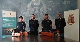 Asti, la Polizia ferma due sospetti "truffatori delle motoseghe"