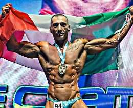 Maurizio Camerano sul trono europeo del body building