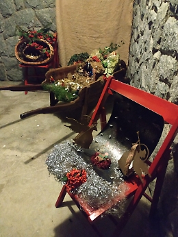 La casa del presepe &egrave; sulle colline moncalvesi