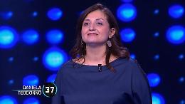 L&rsquo;astigiana Daniela Teodonno al quiz tv con Gerry Scotti