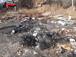 Asti, denunciato per aver incendiato dei rifiuti agli Stagni di Belangero