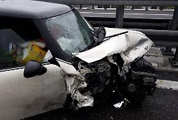 Incidente in autostrada a Piacenza, grave una giovane mamma astigiana