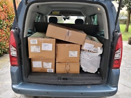 Donate magliette e biancheria intima per i malati Covid-19