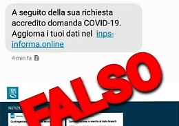 Asti, la polizia segnala truffatori in azione con falsi sms Inps sul bonus Covid