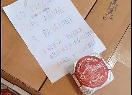 Capriglio, 70 robiole regalate alla mensa dell'ospedale