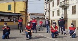 Hernanes e Caredio donano mascherine a Montaldo Scarampi