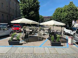 Asti,  ancora in azione i ladri di dehor