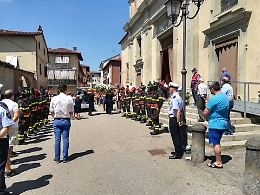 Villanova d'Asti, il rombo delle moto per l'addio a "Zick"