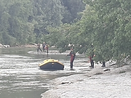 Asti, si cerca un uomo sparito fra i flutti del Tanaro ad Antignano