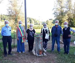 Montafia: inaugurata la fontana lungo il viale dei tigli