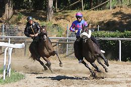 Mezzosangue in pista nella "buca" di Fucecchio