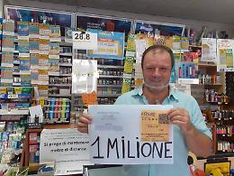 A Castagnole Lanze vince un milione di euro puntando un euro al MillionDay