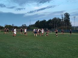 Preparazione al via per i "leoni" della palla ovale