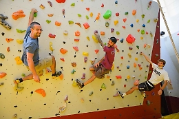 Asti, parete tutta nuova per imparare ad arrampicare