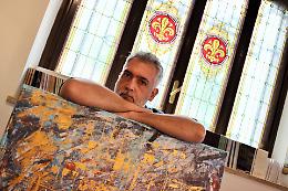 Le opere di Pablo T tra gli arredi della fiction "Mio fratello, mia sorella"