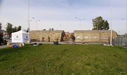 Emergenza Covid: anche all'ospedale di Asti arrivano le tende dell'esercito