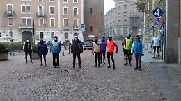 Gli irriducibili podisti della Corsa di Natale