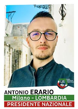 Marted&igrave; alle 17 diretta con Antonio Erario della Lega Imprese Sportive