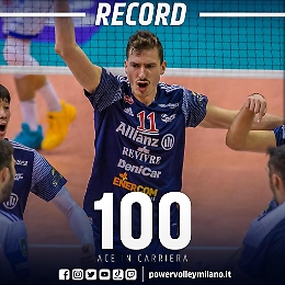 Matteo Piano firma il suo centesimo "ace" in carriera