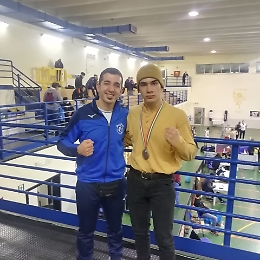 Tiberio Siciliano argento tricolore nella boxe
