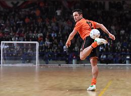 Falcao, il dio del futsal, quattro anni fa ad Asti